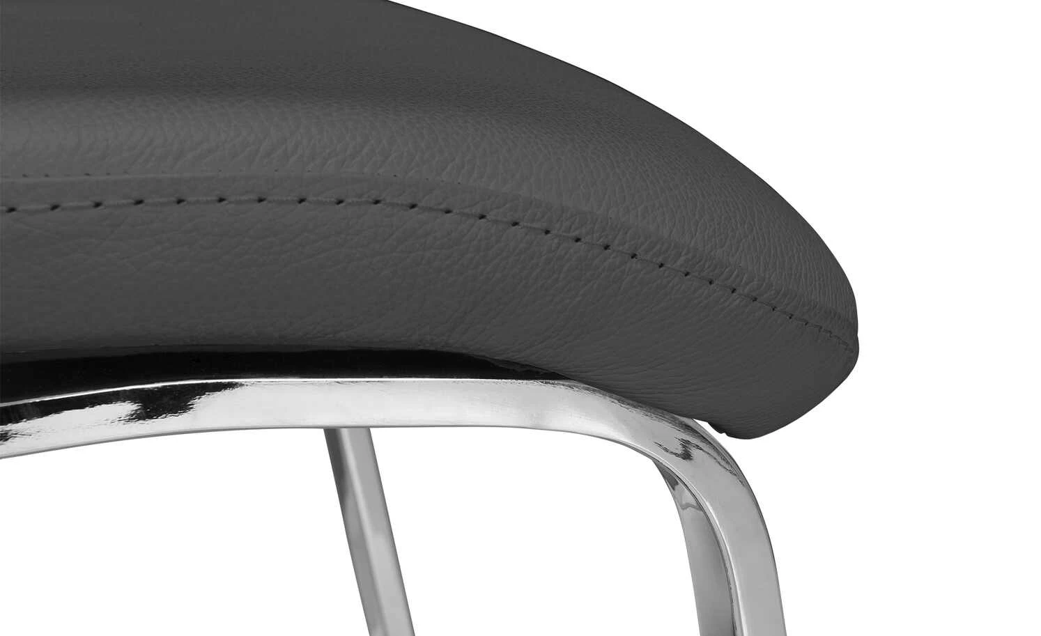 JOOP! Leder-Schwingstuhl Lounge | Teer (Anthrazit) Schwingstuhl – Bild 7