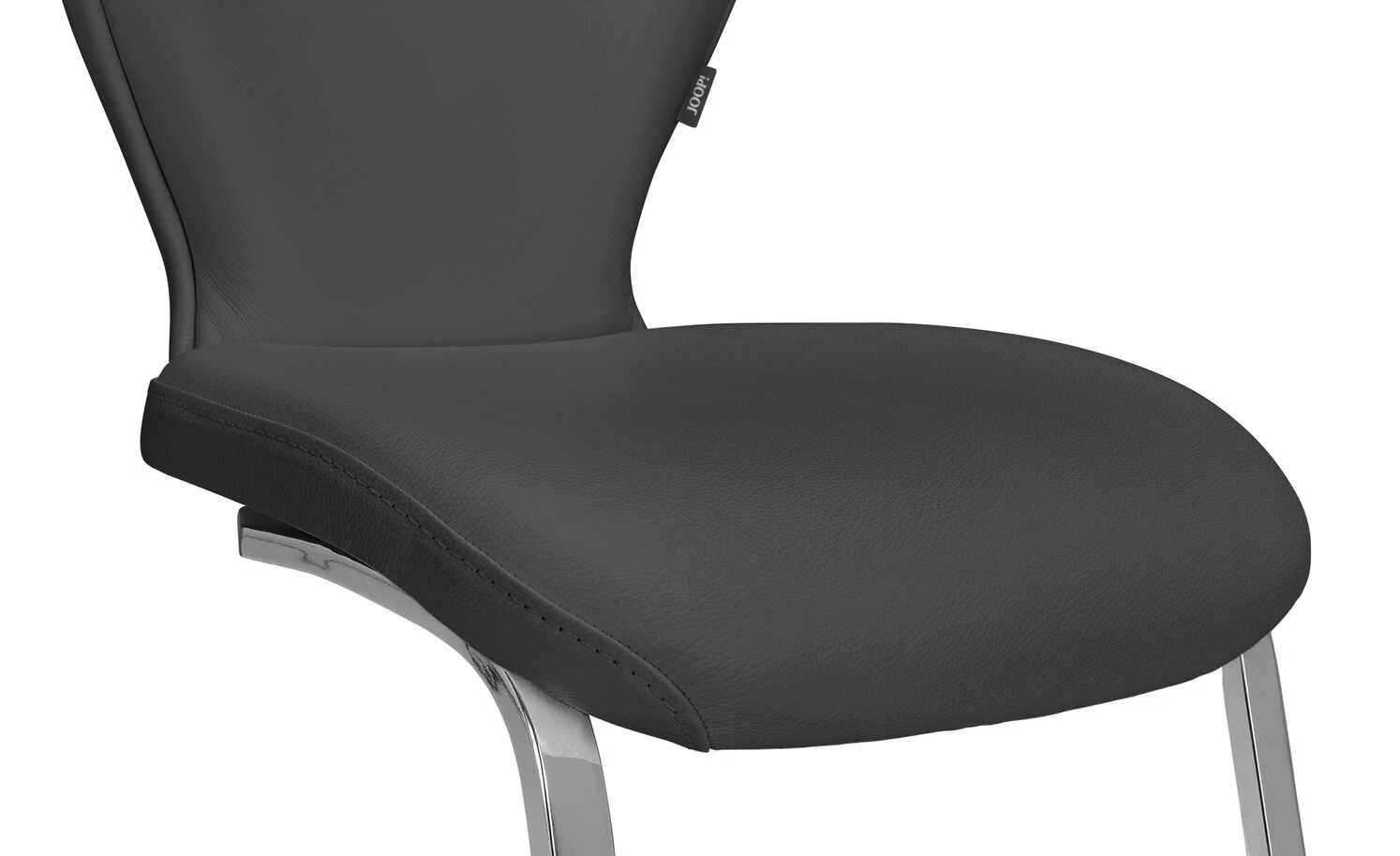 JOOP! Leder-Schwingstuhl Lounge | Teer (Anthrazit) Schwingstuhl – Bild 8