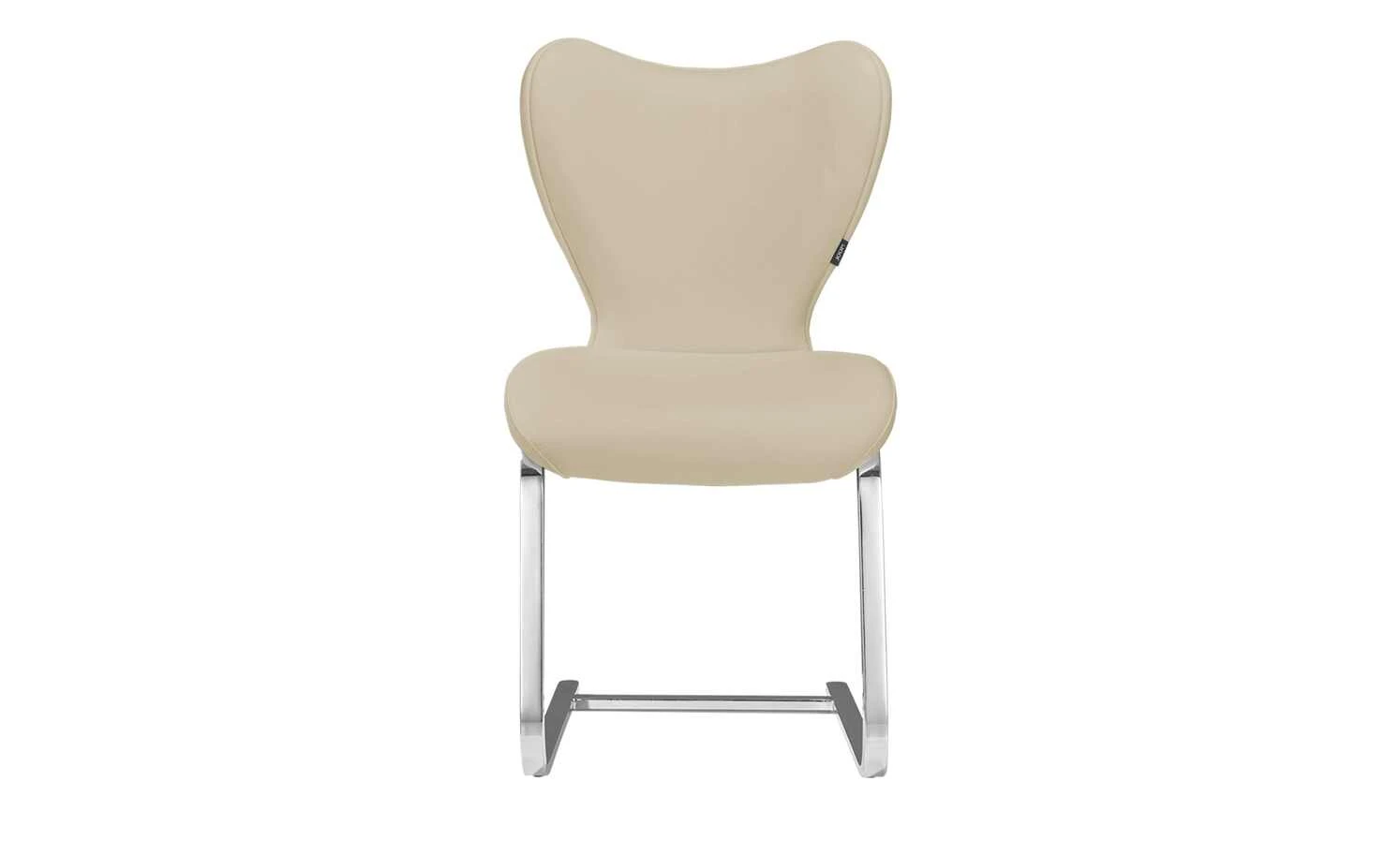 JOOP! Leder-Schwingstuhl Lounge | Kreide (Beige) Schwingstuhl – Bild 12