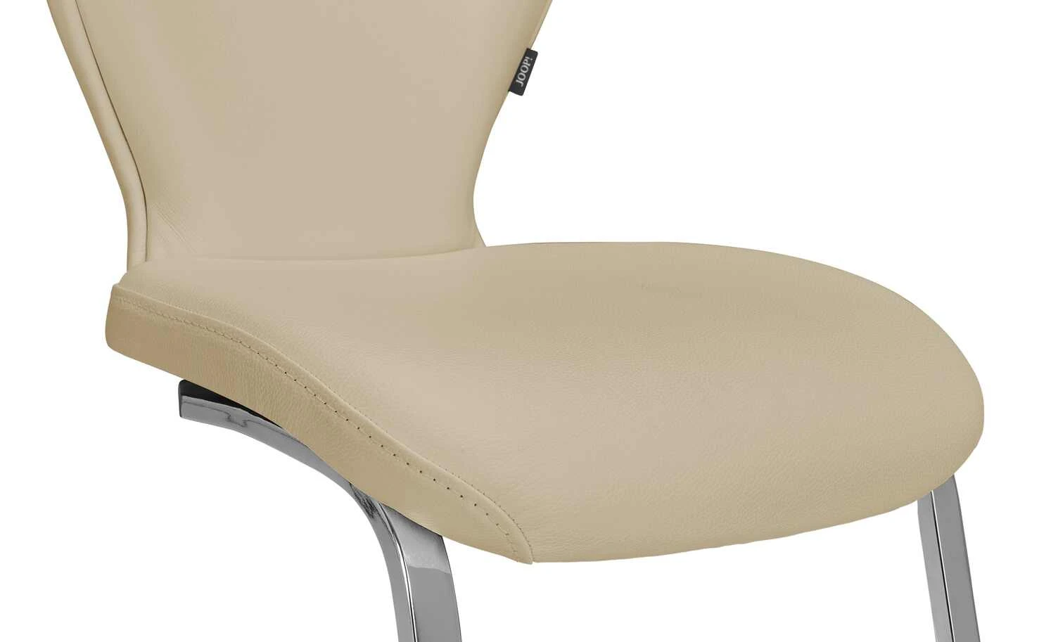 JOOP! Leder-Schwingstuhl Lounge | Kreide (Beige) Schwingstuhl – Bild 7