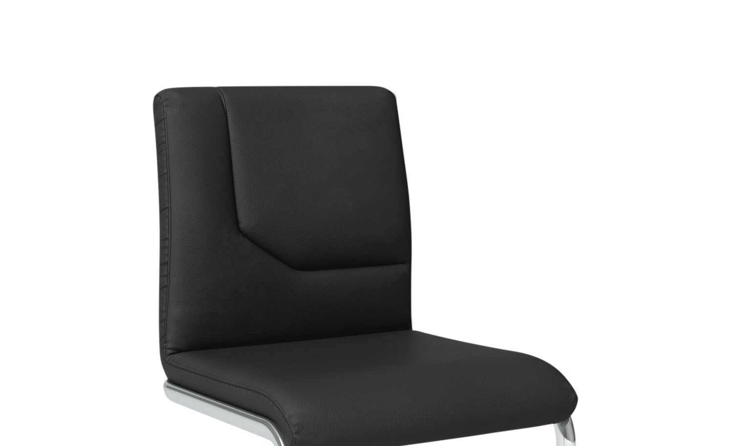 JOOP! Leder-Schwingstuhl Straps | Black (Schwarz) Einzug links – Bild 2