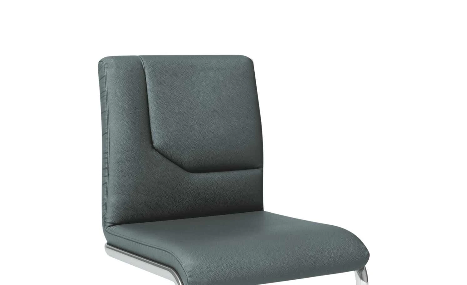 JOOP! Leder-Schwingstuhl Straps | Aqua (Blau) Einzug links – Bild 3