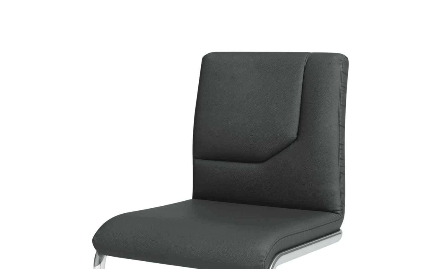 JOOP! Leder-Schwingstuhl Straps | Schiefer (Dunkelgrau) Einzug rechts – Bild 3