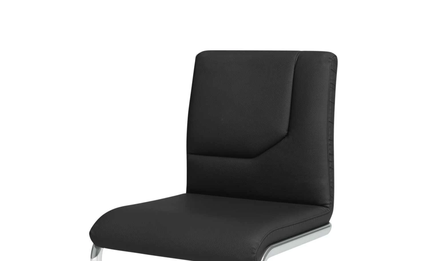 JOOP! Leder-Schwingstuhl Straps | Black (Schwarz) Einzug rechts – Bild 3