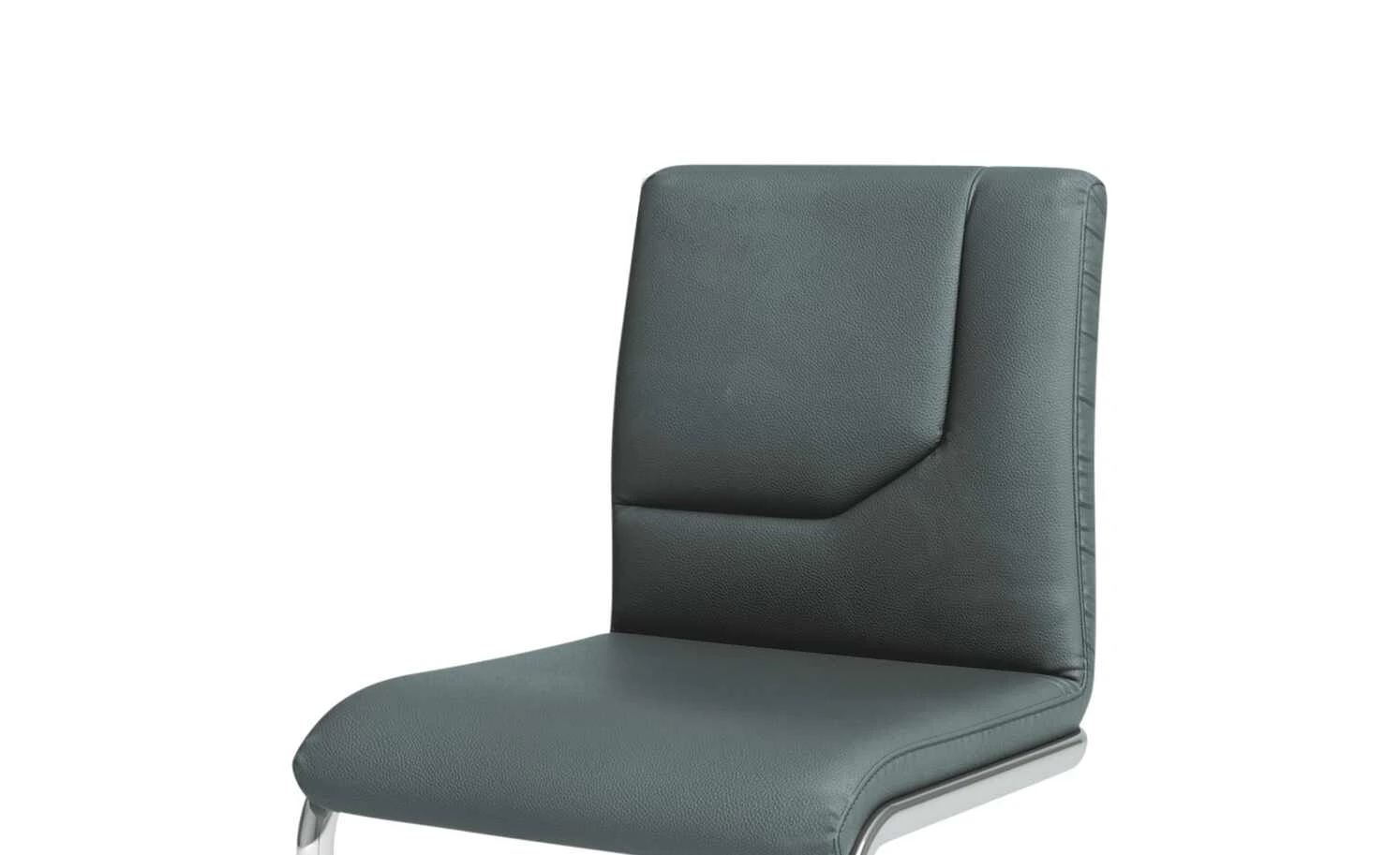 JOOP! Leder-Schwingstuhl Straps | Aqua (Blau) Einzug rechts – Bild 2