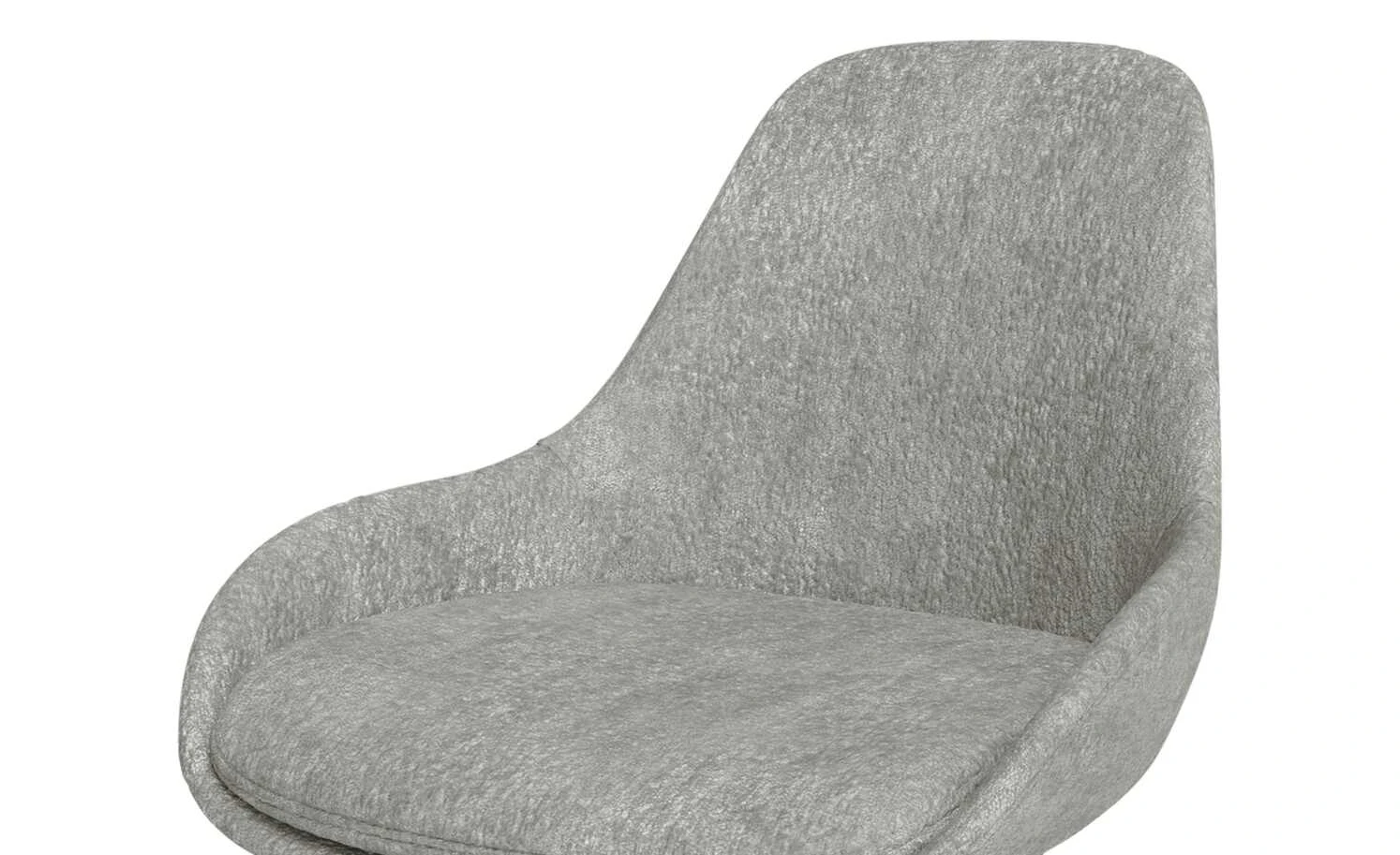 JOOP! Chenille-Schalenstuhl Wires | Hellgrau – Bild 2