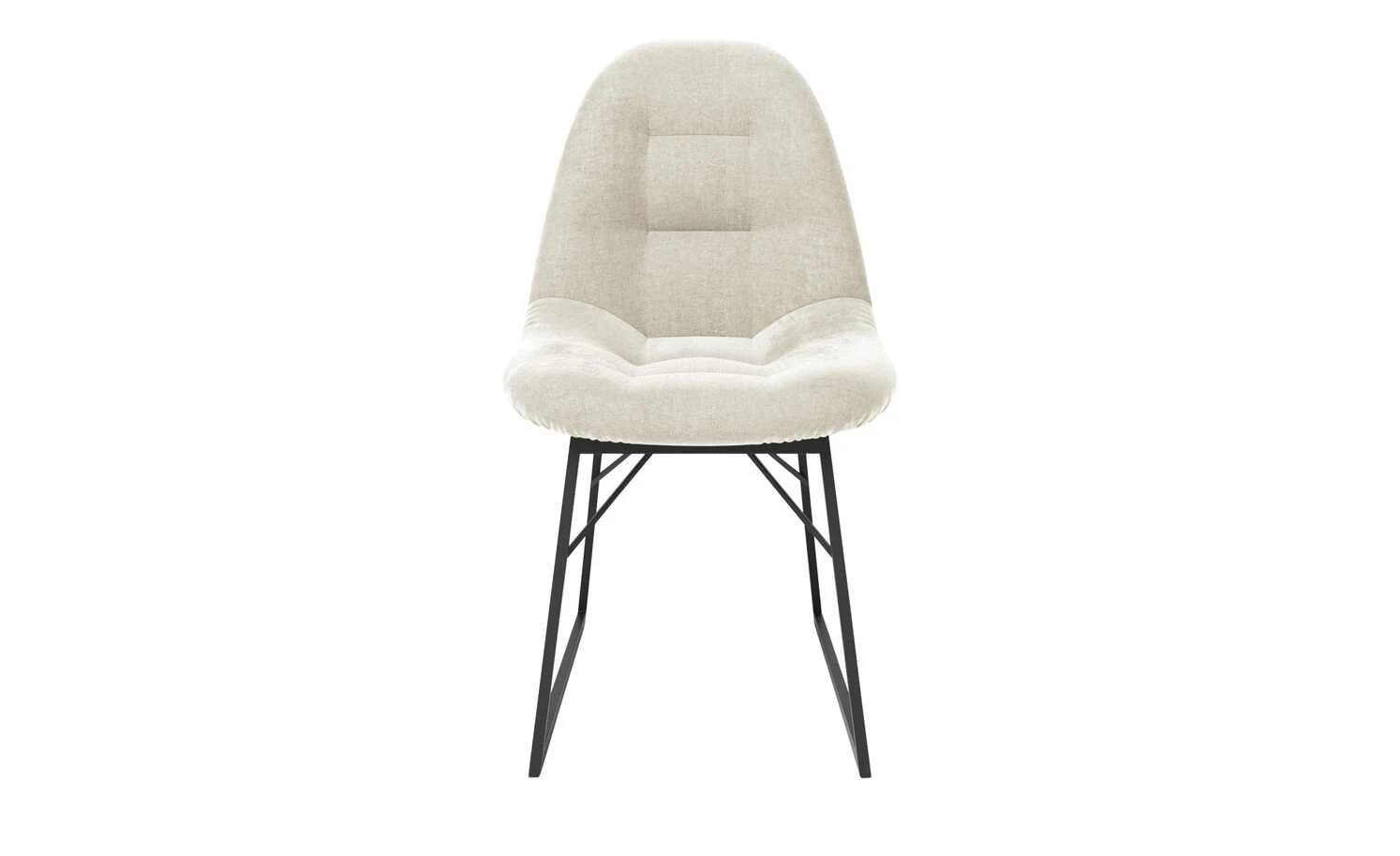 JOOP! Chenille-Kufenstuhl Systems | Carrara (Beige) – Bild 2