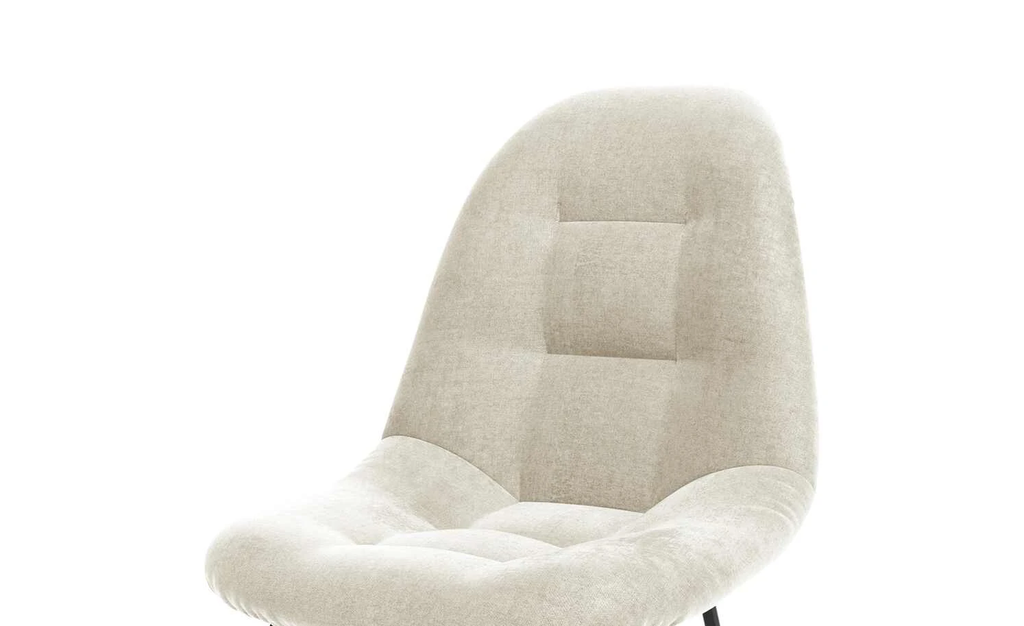 JOOP! Chenille-Kufenstuhl Systems | Carrara (Beige) – Bild 3