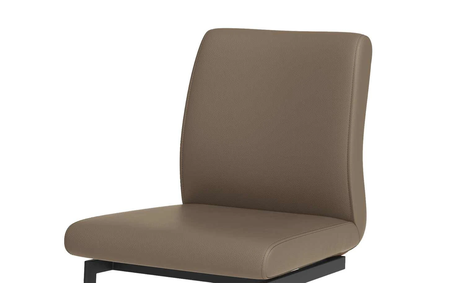 JOOP! Schwingstuhl Leder 24/7 | Zigarre (Braun) – Bild 3