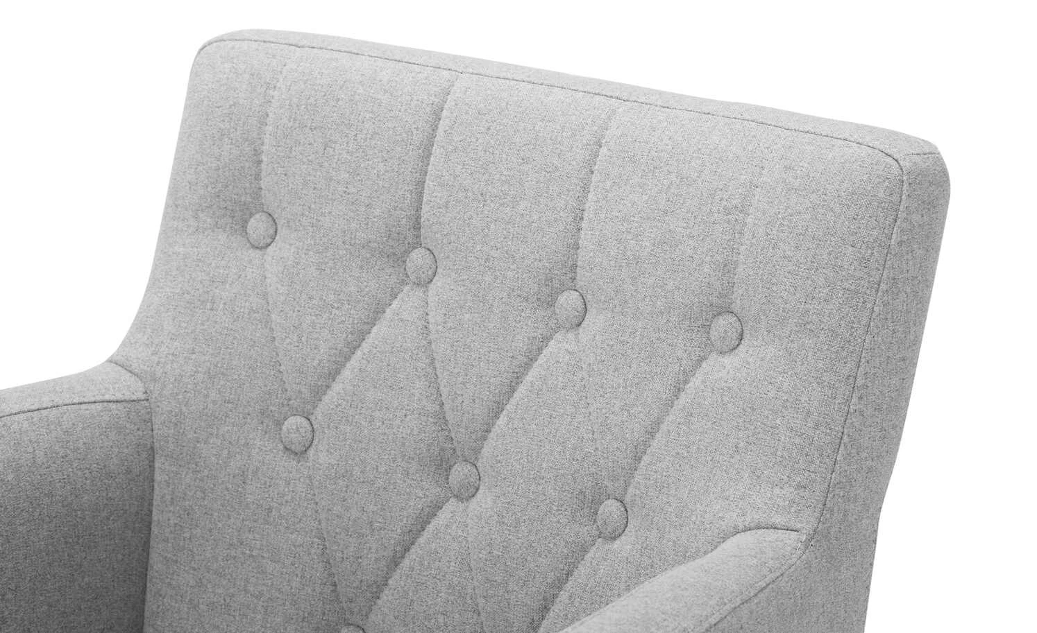 smart Armlehnstuhl Mario | Grau Ja – Bild 4