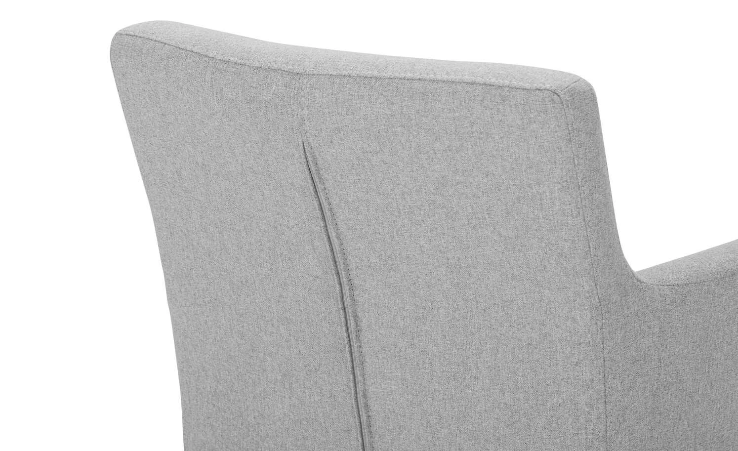 smart Armlehnstuhl Mario | Grau Ja – Bild 5