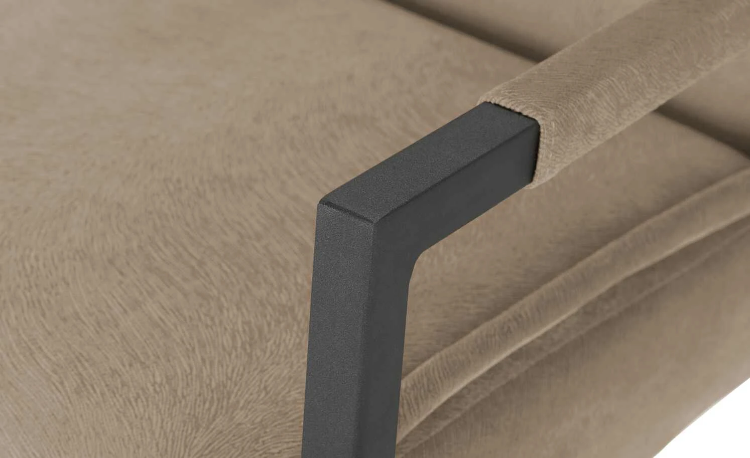 Gray & Jones Polsterschwingstuhl Black Coast One | Brown (Braun) Ja – Bild 6