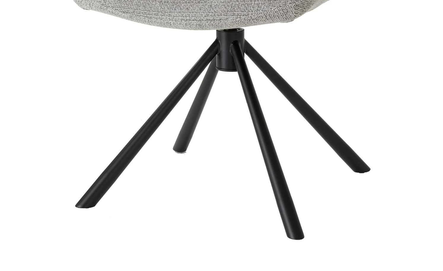 uno Polsterstuhl drehbar Debby | Hellgrau Nein – Bild 8