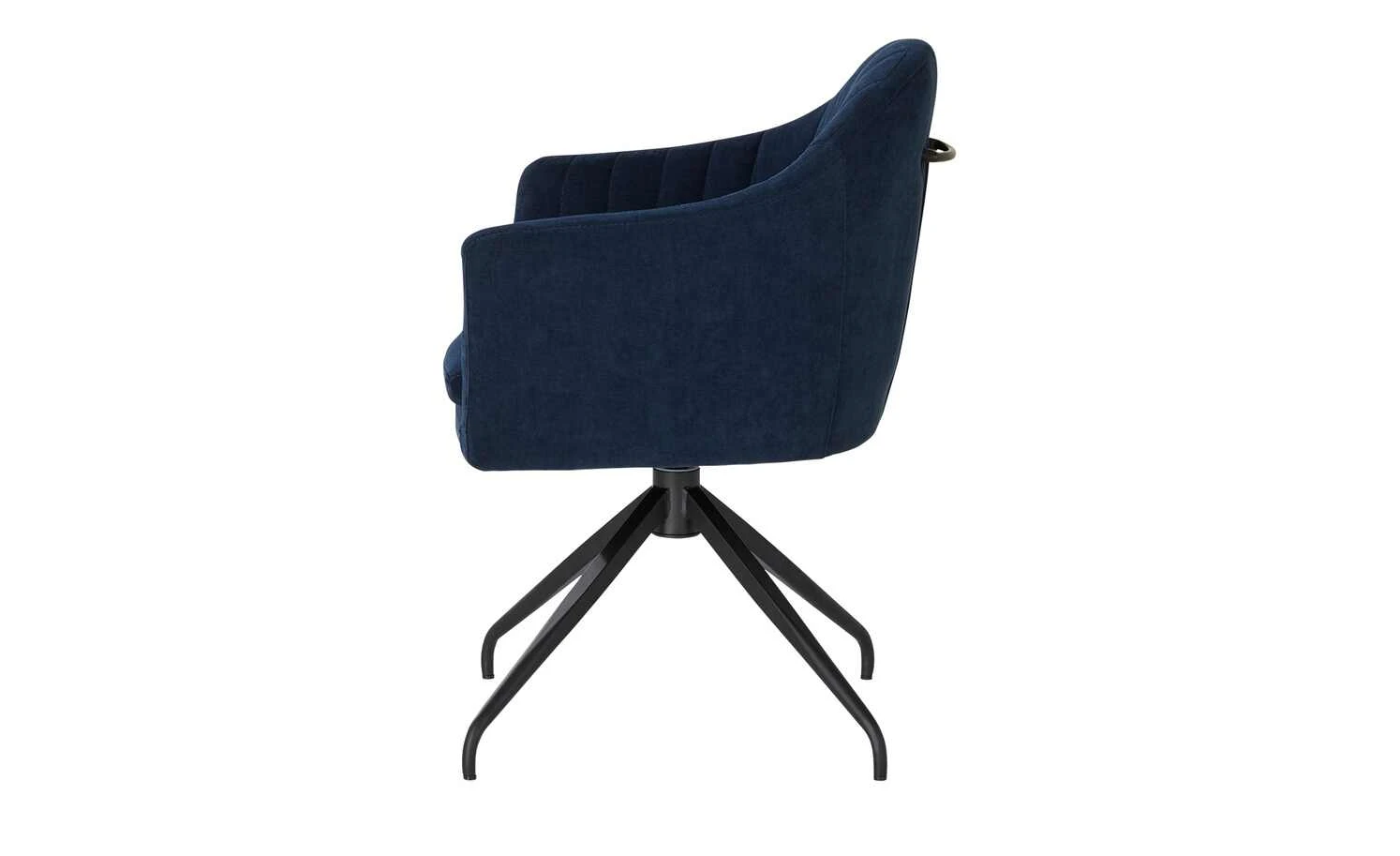 uno Polsterstuhl drehbar Donna | Blau – Bild 2