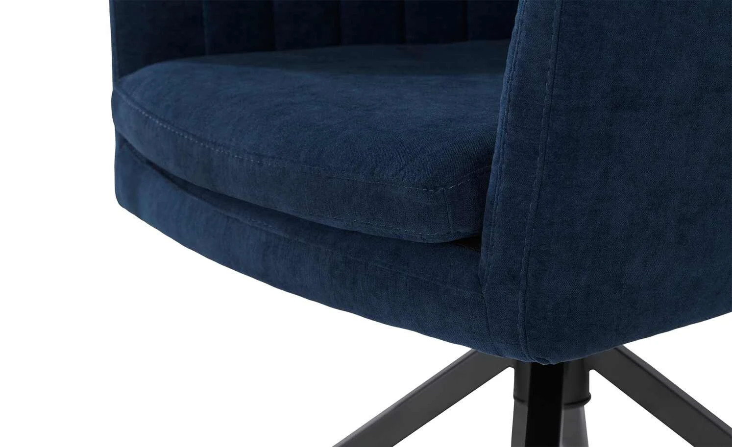 uno Polsterstuhl drehbar Donna | Blau – Bild 6