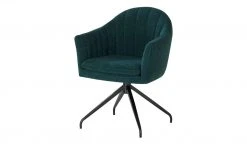 uno Polsterstuhl drehbar Donna | Grün