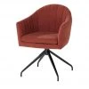 uno Polsterstuhl drehbar Donna | Rot