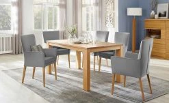 Wohnwert Armlehn-Polsterstuhl Aron | Grau