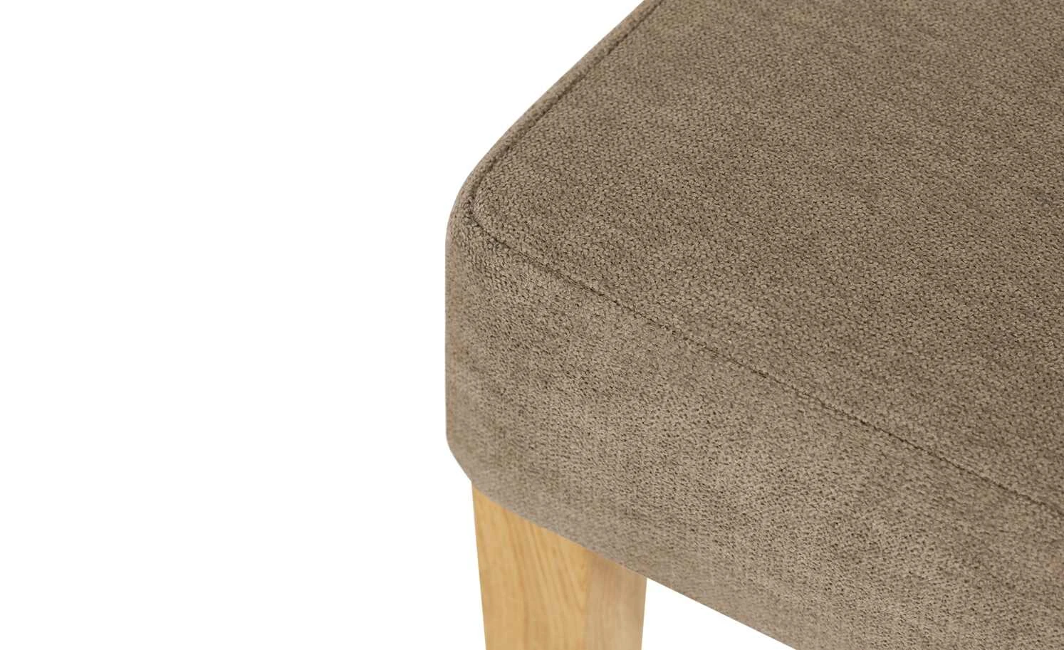 Wohnwert Polsterstuhl Jarvis | Taupe Nein Schaumstoff – Bild 4