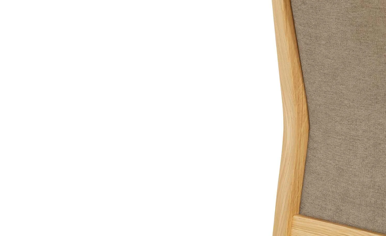 Wohnwert Polsterstuhl Jarvis | Taupe Nein Schaumstoff – Bild 8