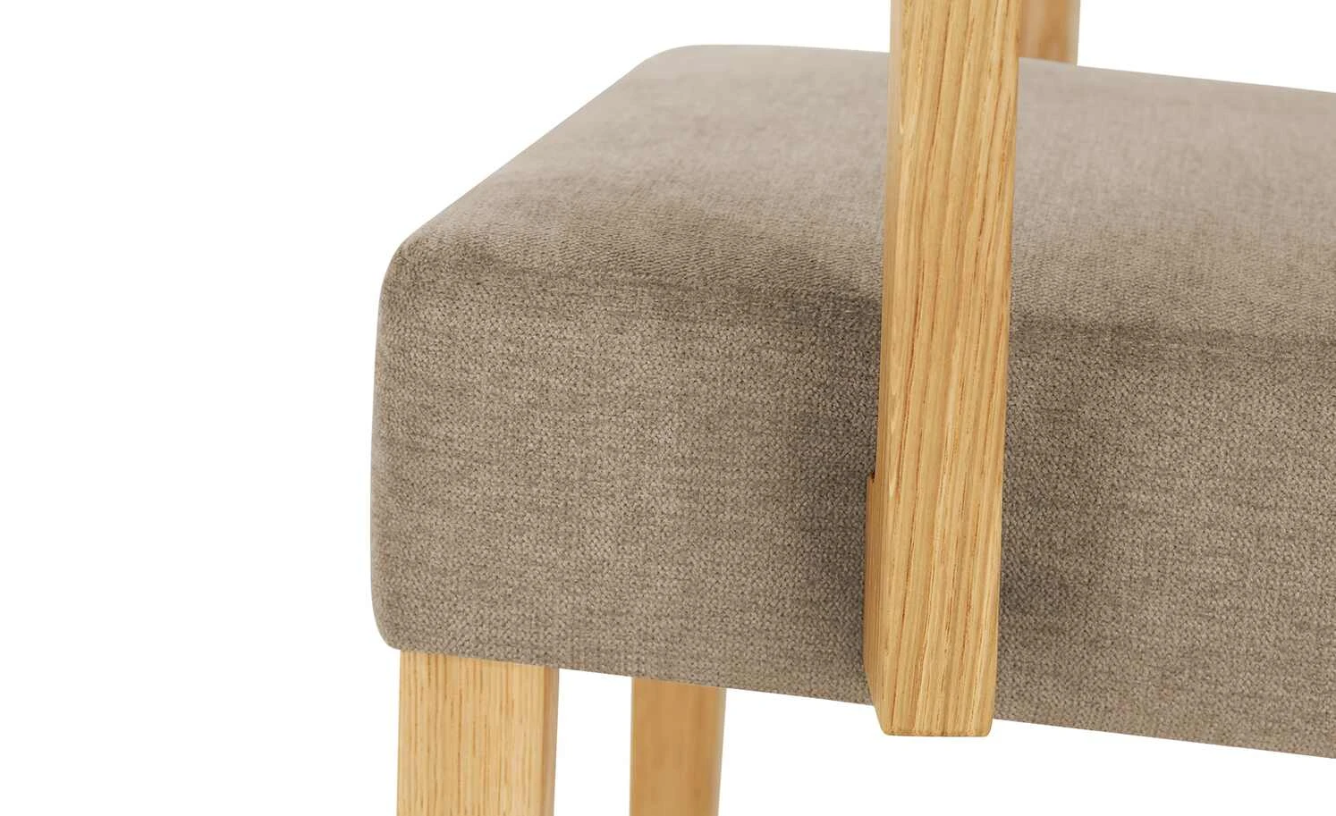 Wohnwert Polsterstuhl Jarvis | Taupe Ja Taschenfederkern – Bild 8