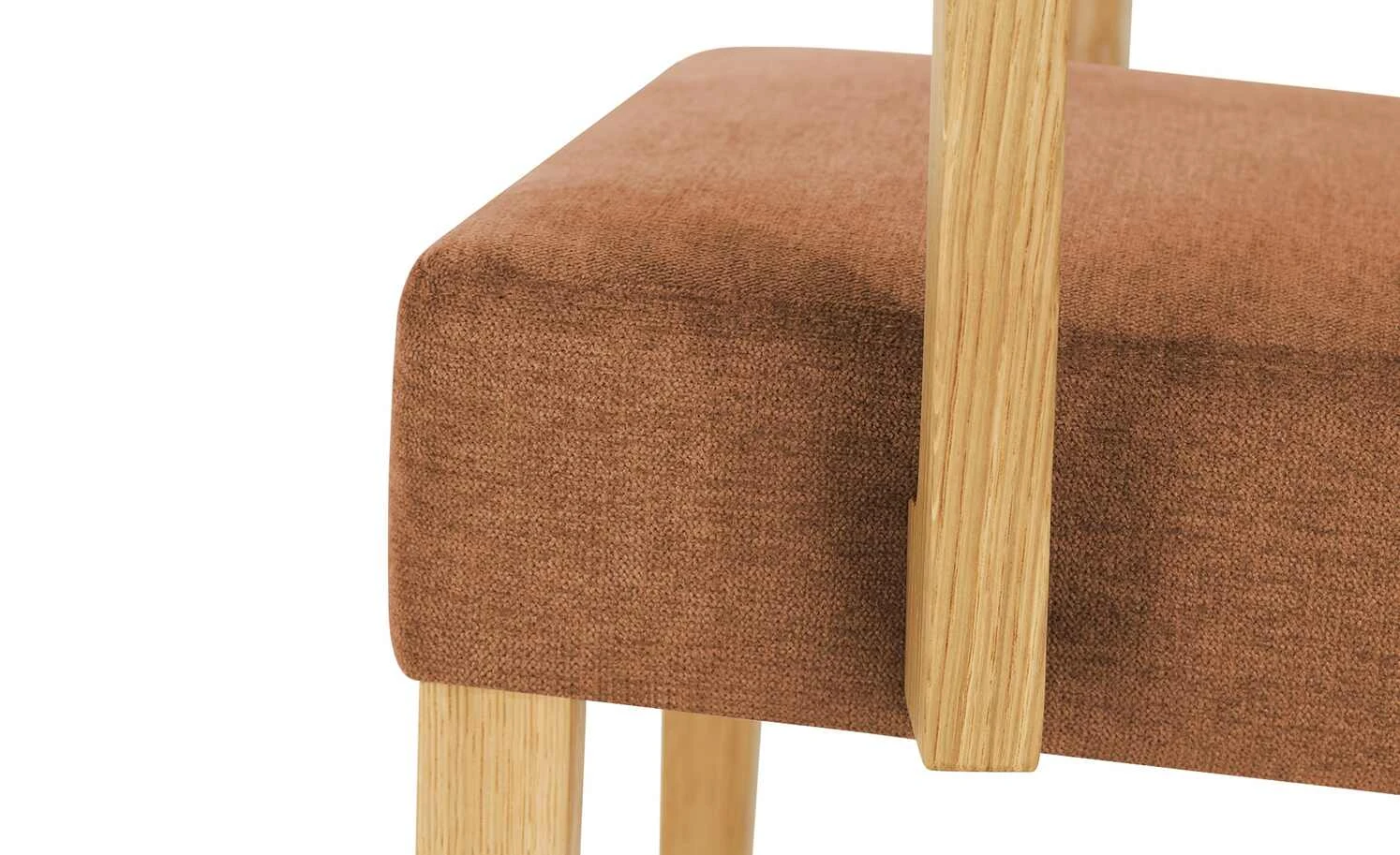 Wohnwert Polsterstuhl Jarvis | Rost (Orange) Ja Taschenfederkern – Bild 9