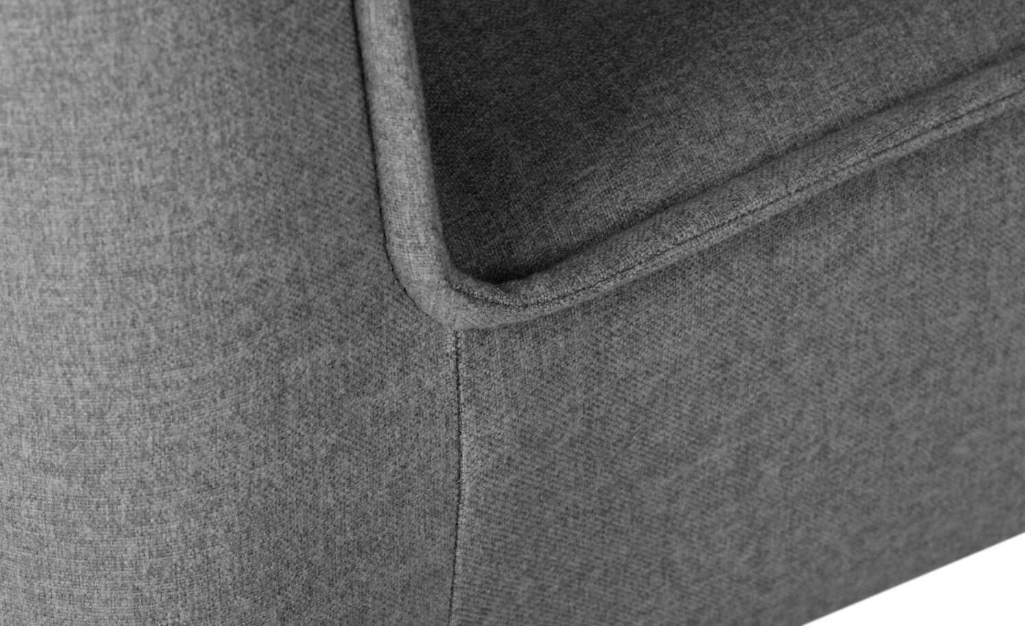 Woodford Polsterstuhl Gerda | Hellgrau Eiche Bianco – Bild 7