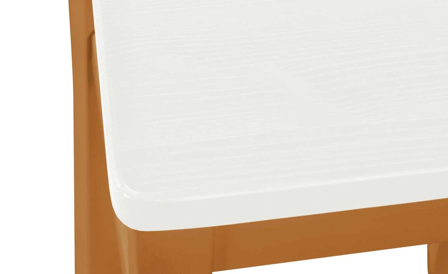 maison bleue Barstuhl Florian | bernsteinfarben / Weiß ca. 64,5 cm – Bild 8