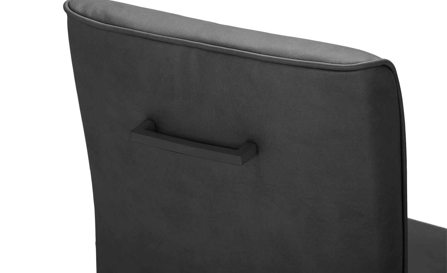 Polsterstuhl mit Griff 4402 | Black (Schwarz) – Bild 6