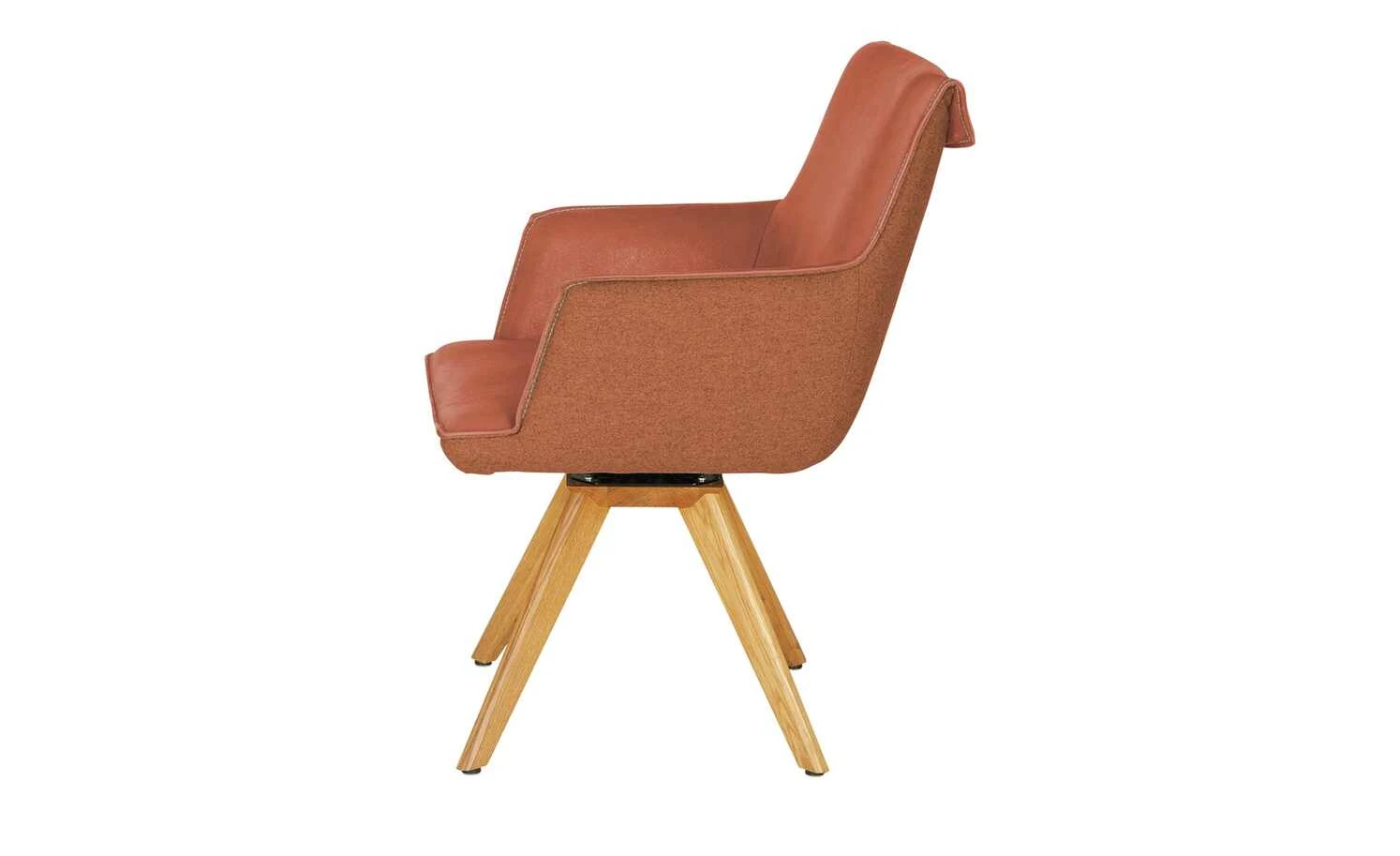 KOINOR Armlehnstuhl Leder Schwof | Fire (Cognac) / Cognac Ja – Bild 3