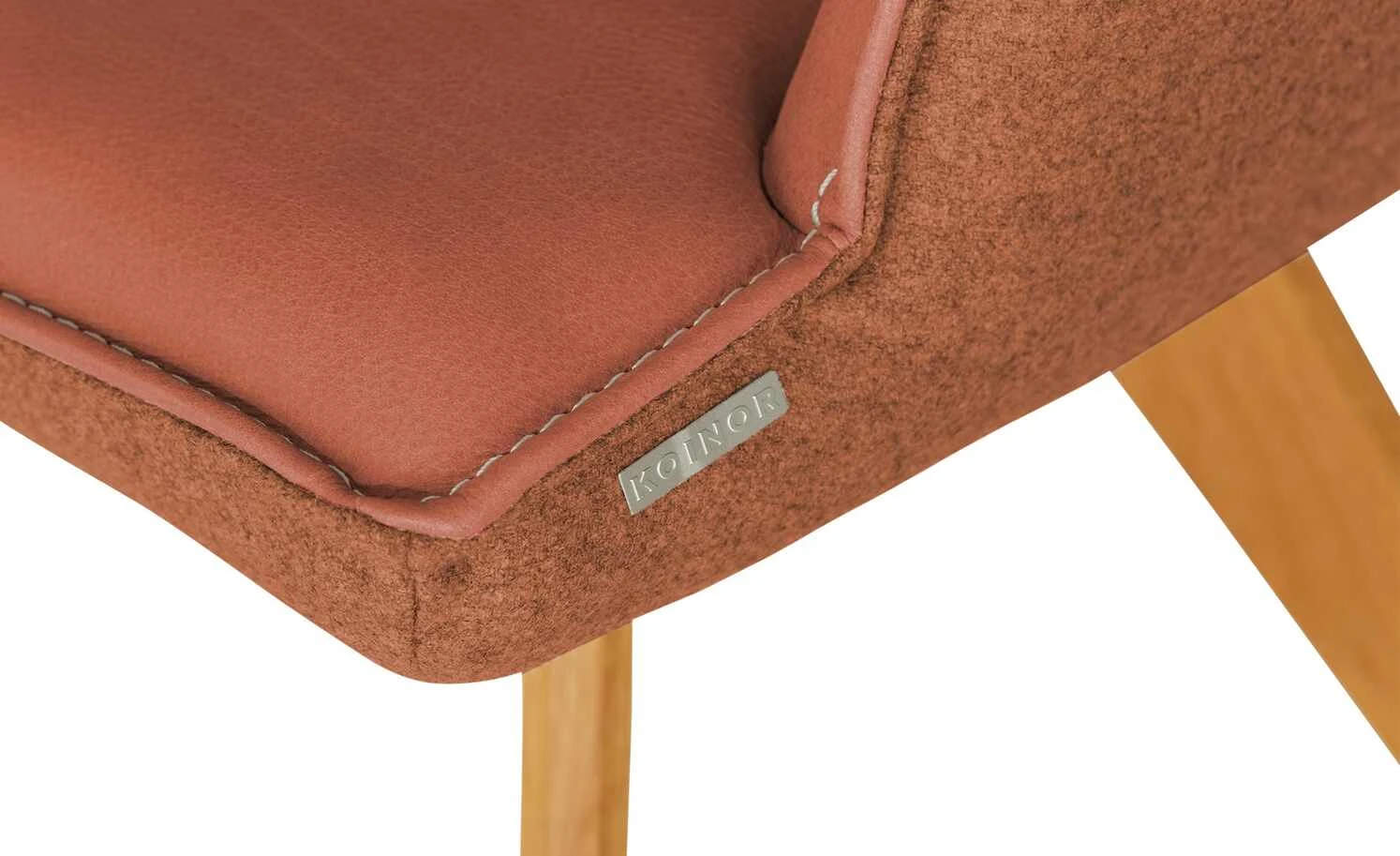 KOINOR Armlehnstuhl Leder Schwof | Fire (Cognac) / Cognac Ja – Bild 13
