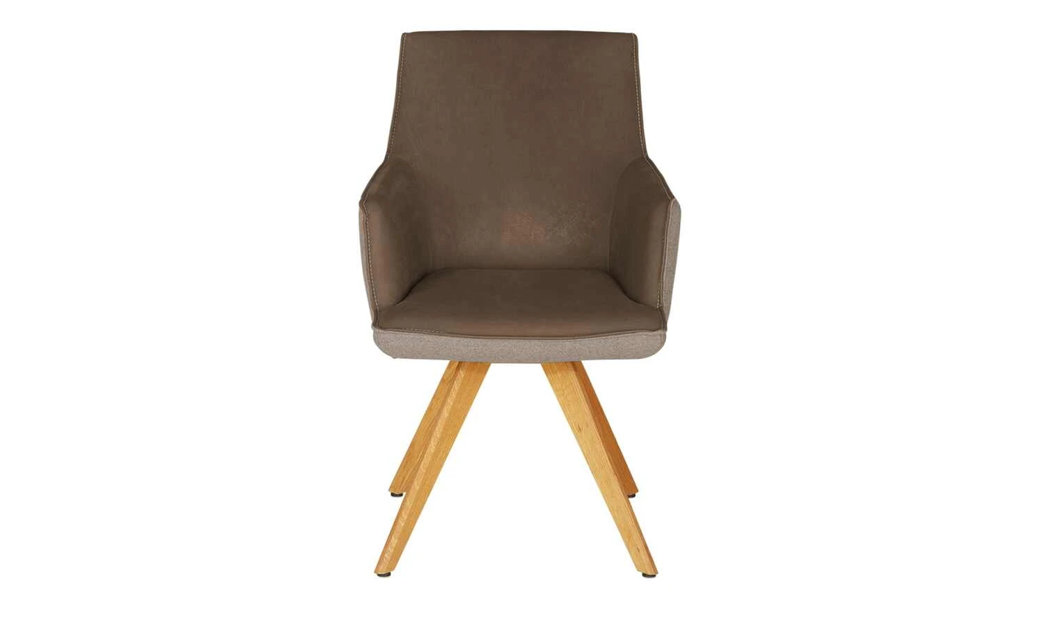 KOINOR Armlehnstuhl Leder Schwof | Muskat (Braun) / Braun Ja – Bild 11