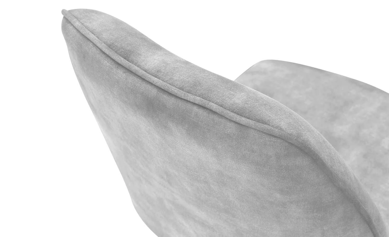 uno Polsterstuhl drehbar Ramina | Grau Nein – Bild 7