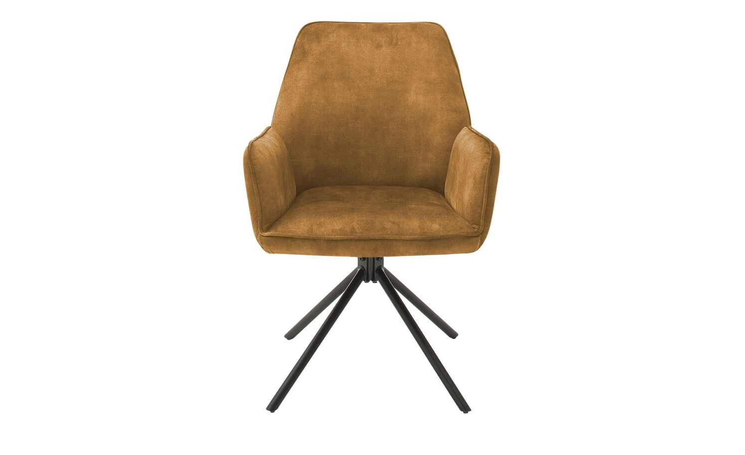 uno Polsterstuhl drehbar Ramina | Curry (Gelb-Orange) Ja – Bild 2