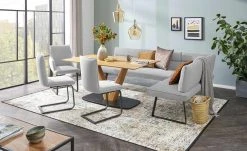 KOINOR Polsterschwingstuhl Dining System 3 | Hellgrau Nein