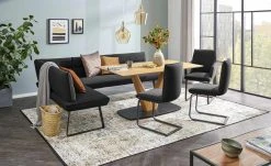 KOINOR Polsterschwingstuhl Dining System 3 | Schwarz Ja