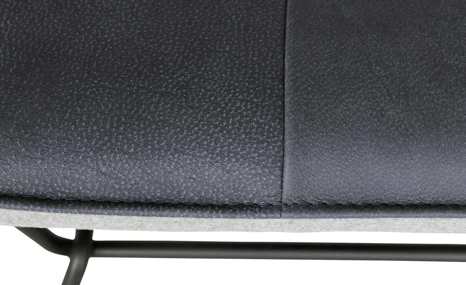 KOINOR Kufenstuhl mit Leder Bexx | Night (Dunkelblau) / Hellgrau Nein – Bild 7