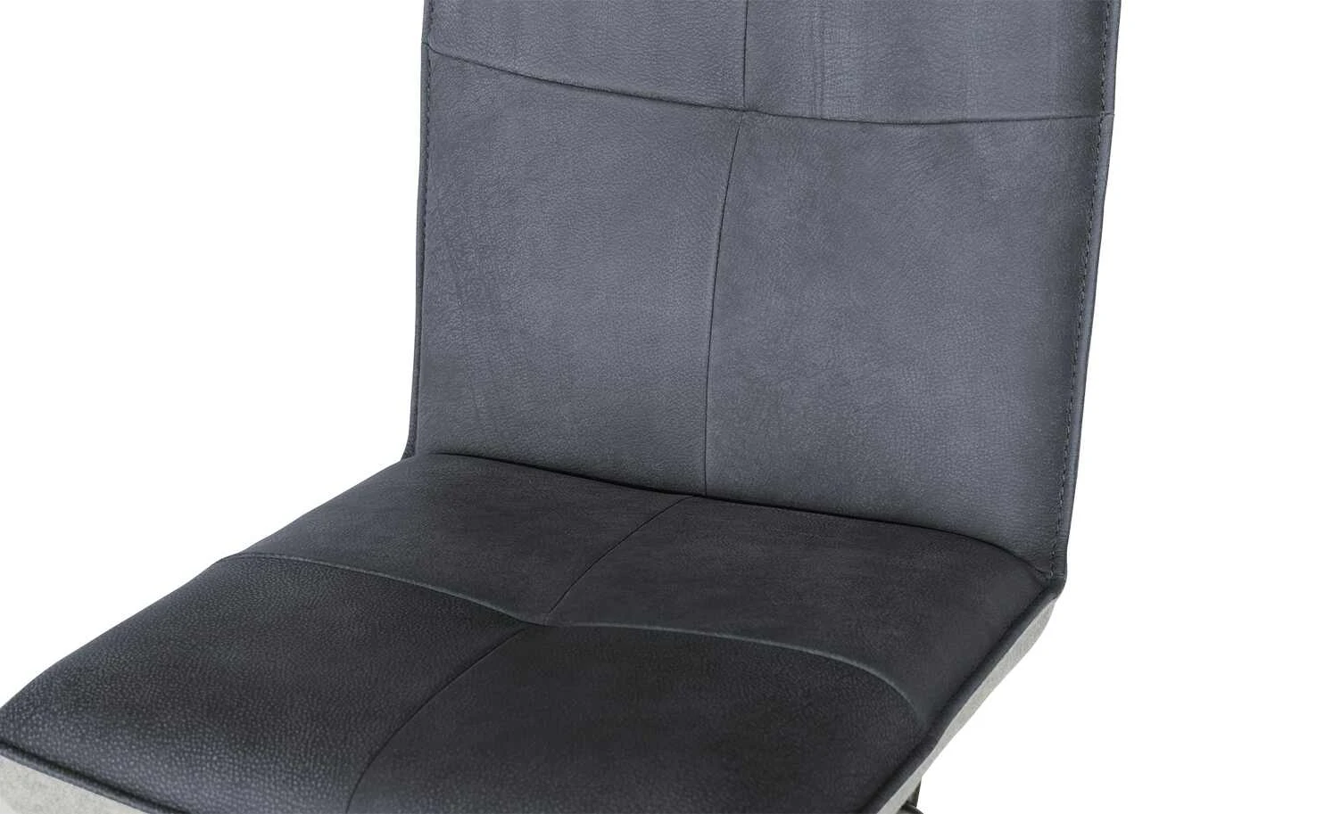 KOINOR Kufenstuhl mit Leder Bexx | Night (Dunkelblau) / Hellgrau Nein – Bild 8