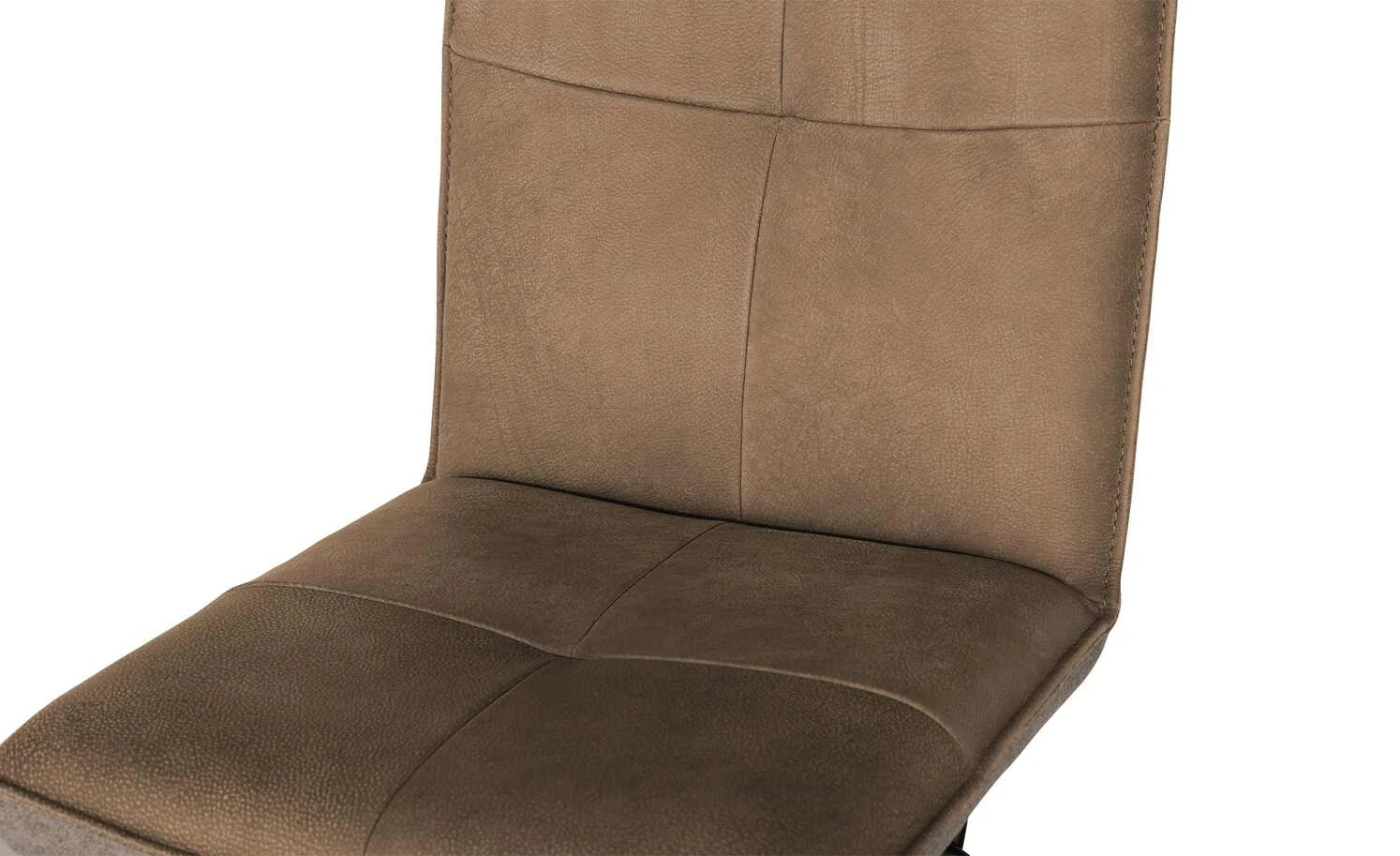 KOINOR Kufenstuhl mit Leder Bexx | Chai (Hellbraun) / Dunkelbraun Nein – Bild 7