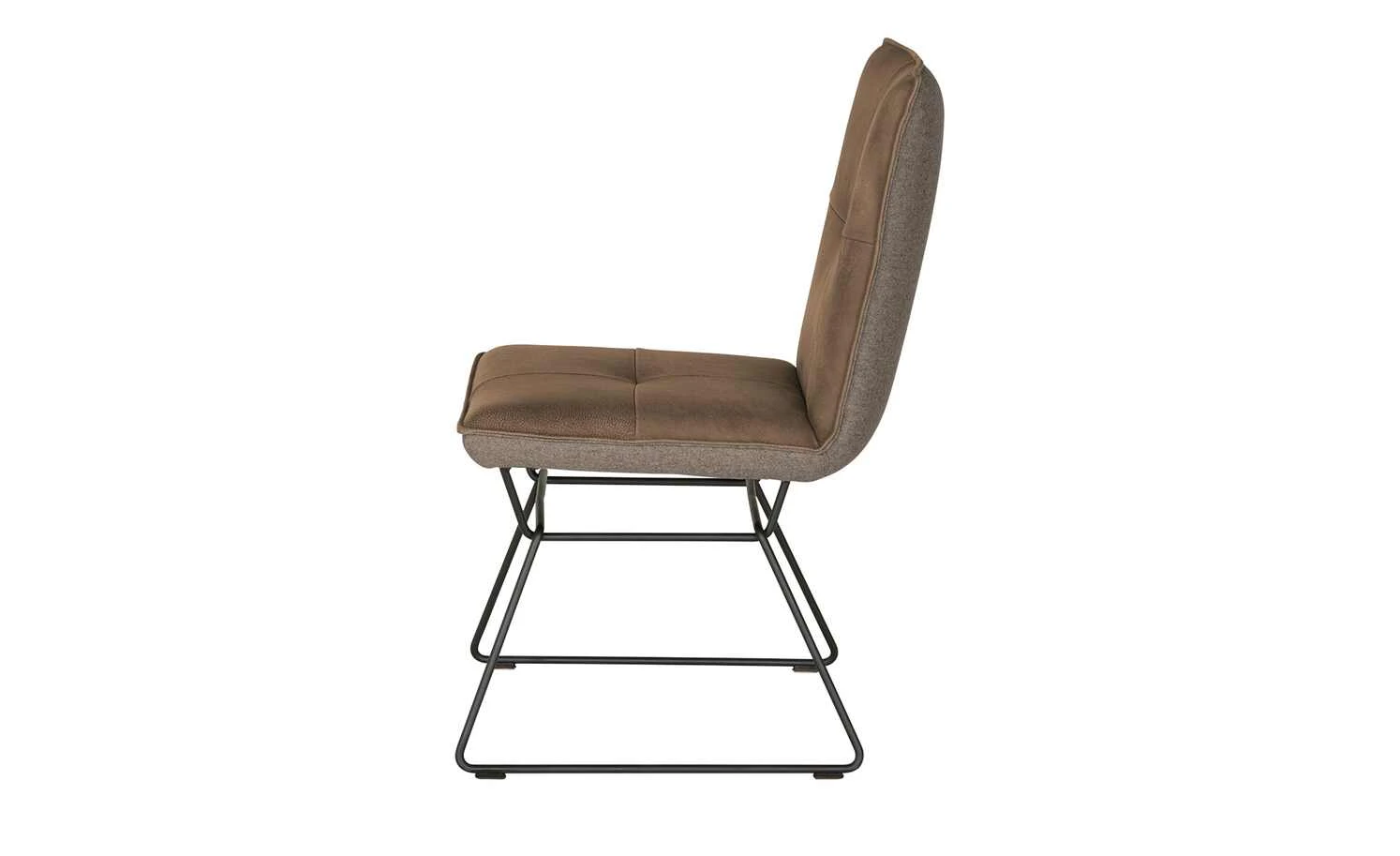 KOINOR Kufenstuhl mit Leder Bexx | Chai (Hellbraun) / Dunkelbraun Nein – Bild 9