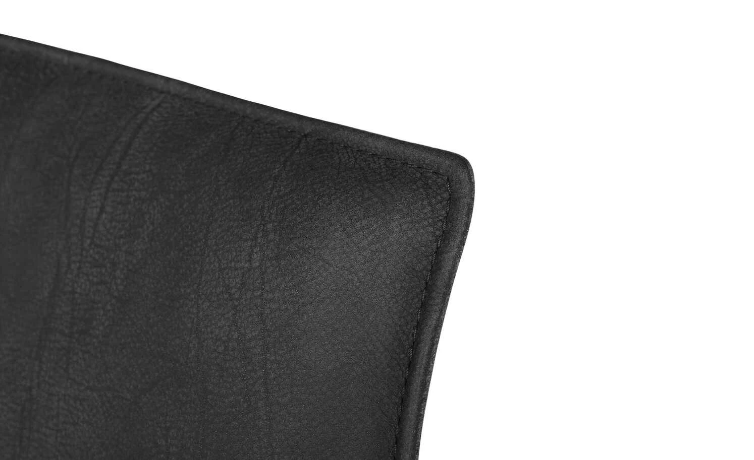 KOINOR Kufenstuhl mit Leder Bexx | Omega (Dunkelgrau) Nein – Bild 2