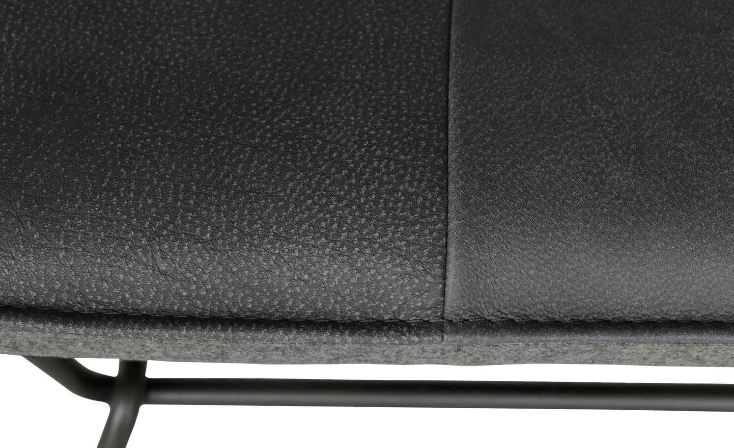 KOINOR Kufenstuhl mit Leder Bexx | Omega (Dunkelgrau) Nein – Bild 4