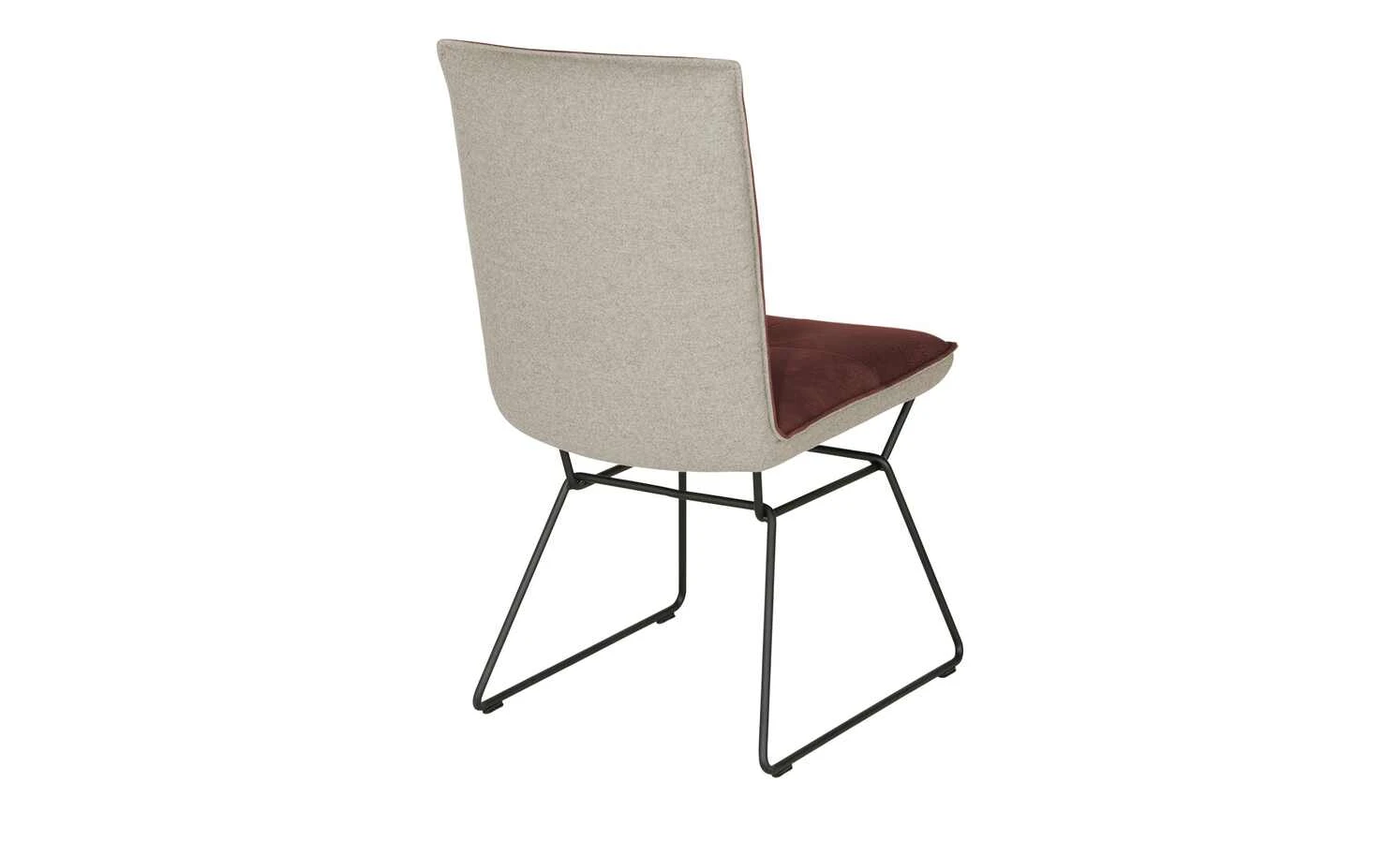 KOINOR Kufenstuhl mit Leder Bexx | Chilli (Rot) / Beige Nein – Bild 5