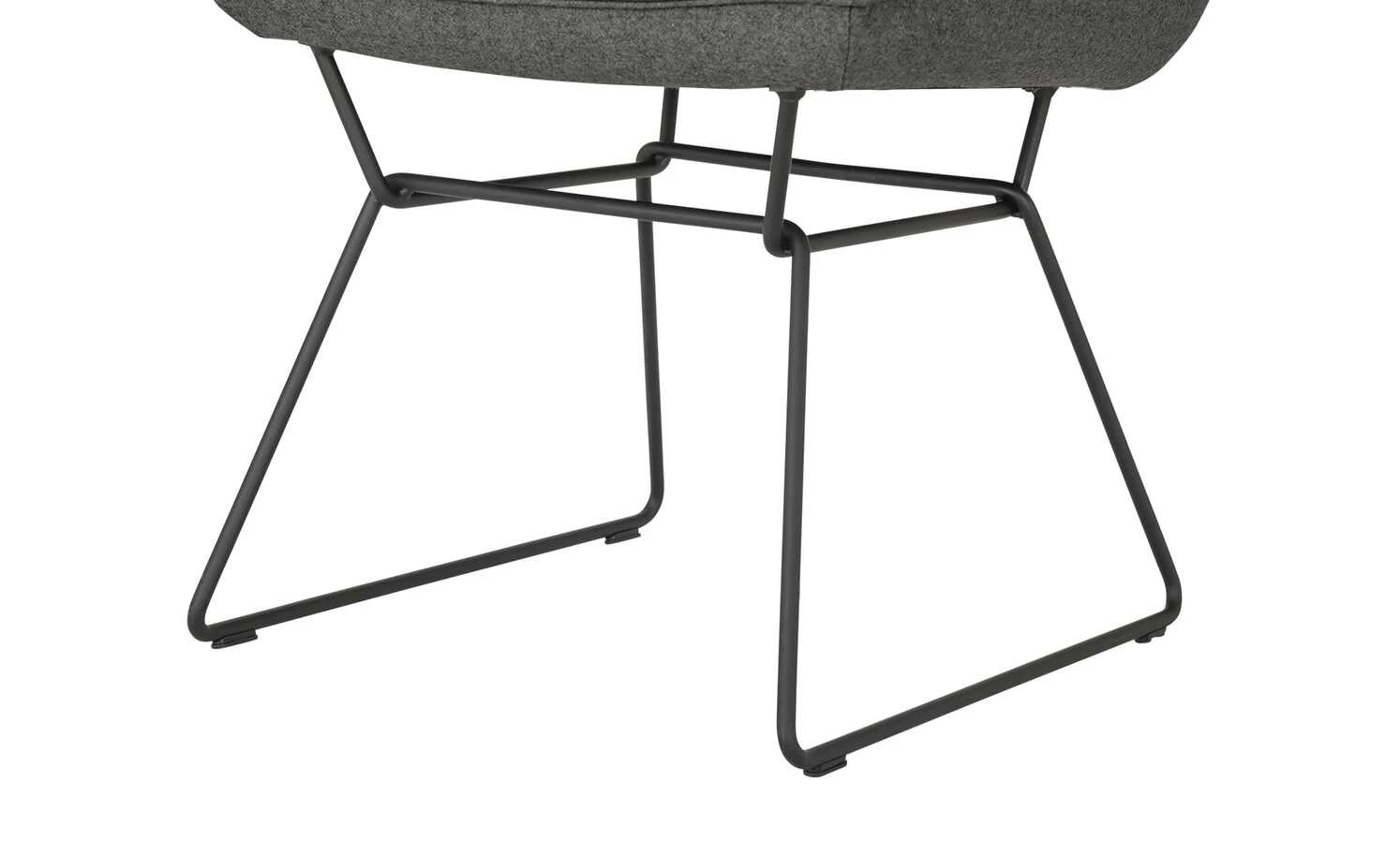 KOINOR Kufenstuhl mit Leder Bexx | Omega (Dunkelgrau) Ja – Bild 7