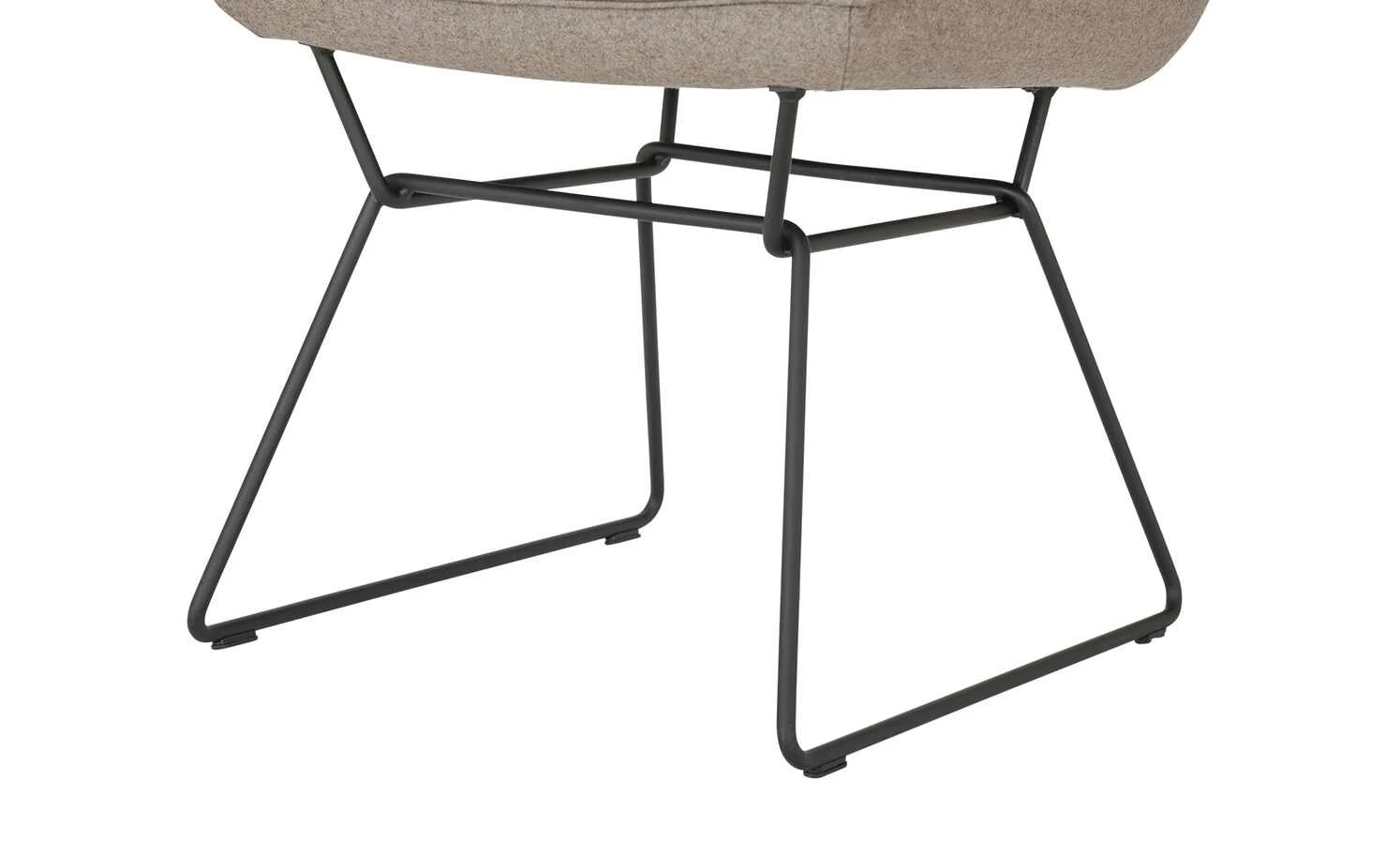 KOINOR Kufenstuhl mit Leder Bexx | Jade (Beige) / Braun Ja – Bild 3