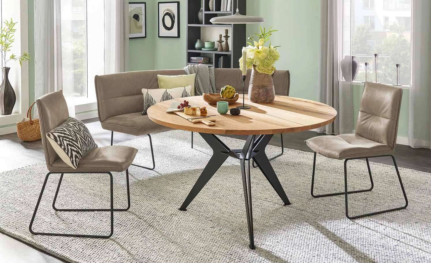 KOINOR Kufenstuhl Essay | Hellbraun