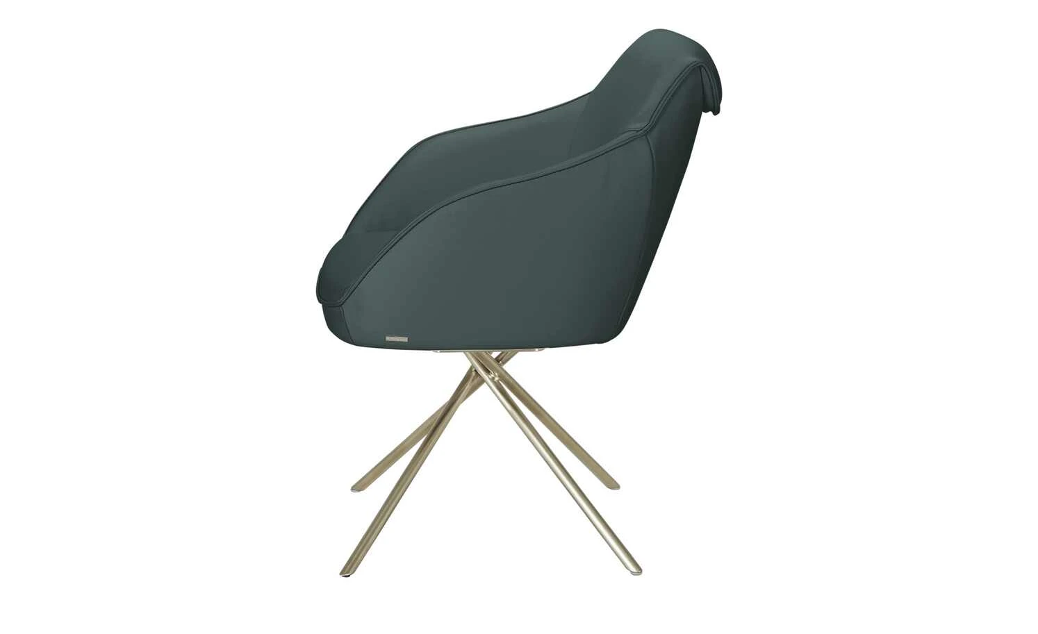 KOINOR Armlehnstuhl Dining System 1 | Lago (Blau) / Kontrastnaht Schwarz – Bild 4