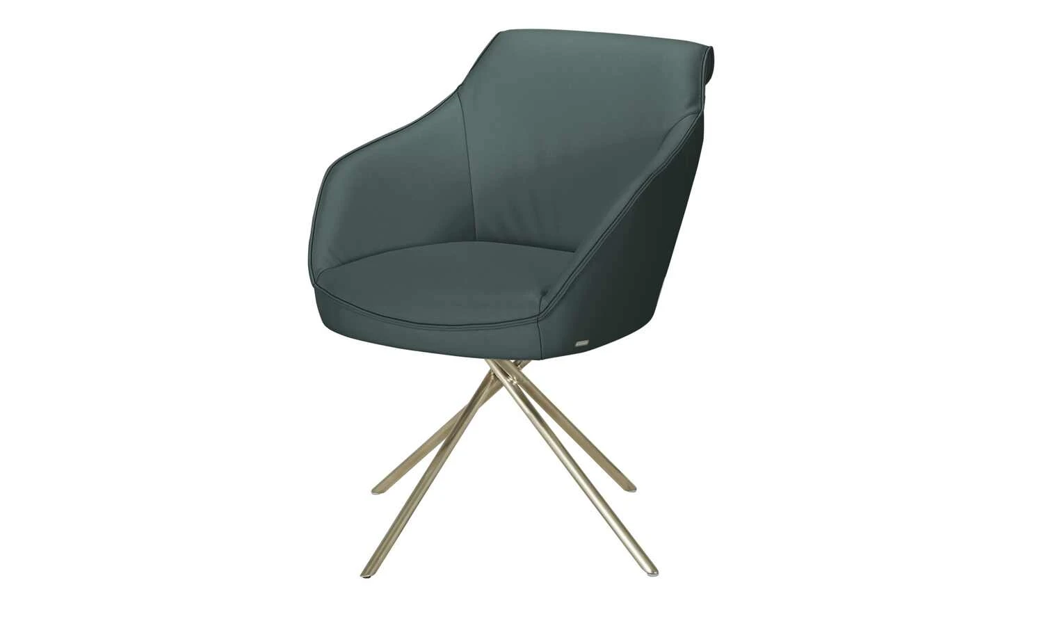 KOINOR Armlehnstuhl Dining System 1 | Lago (Blau) / Kontrastnaht Schwarz – Bild 5