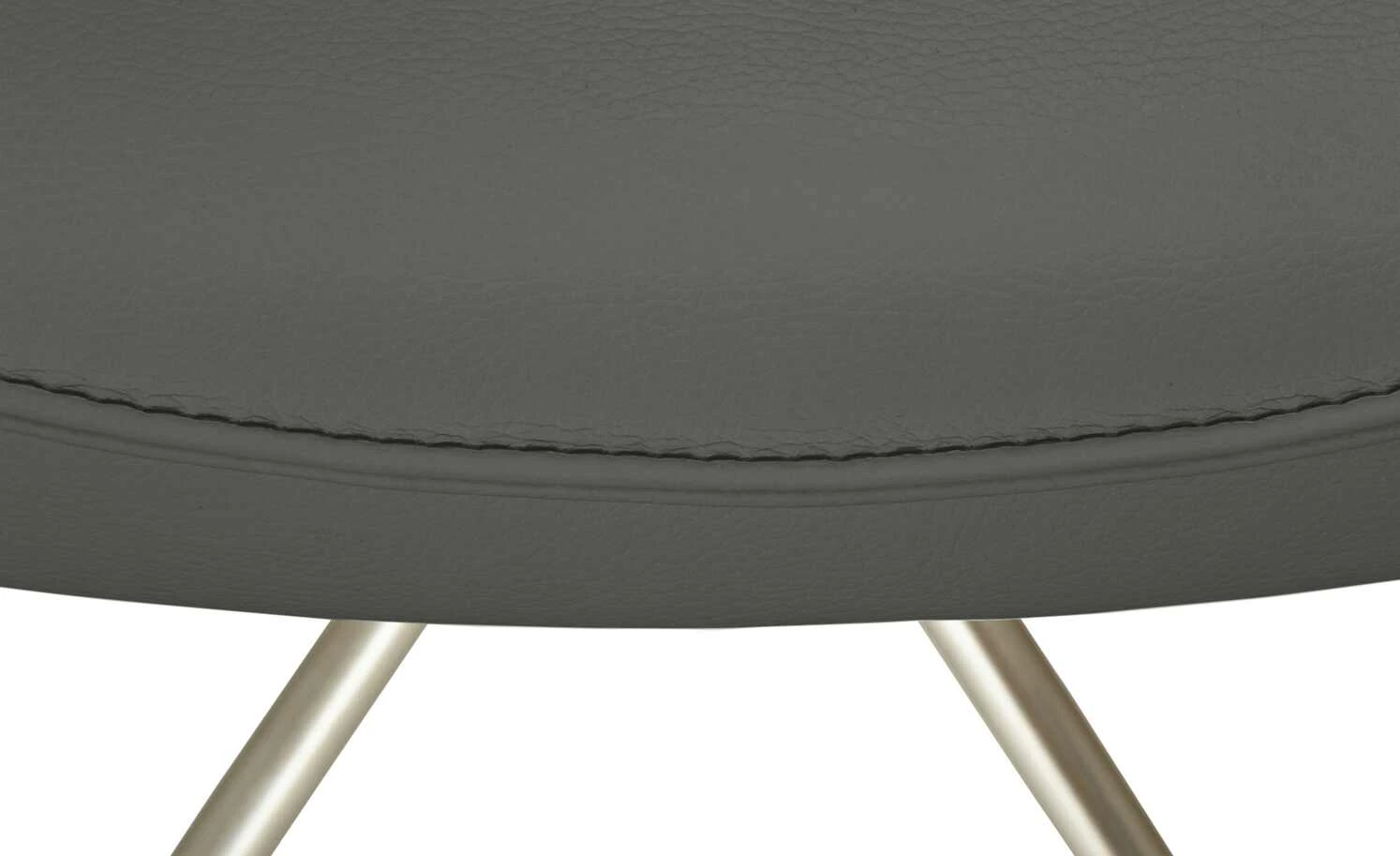 KOINOR Armlehnstuhl Dining System 1 | Achat (Grau) / Kontrastnaht Schwarz – Bild 5