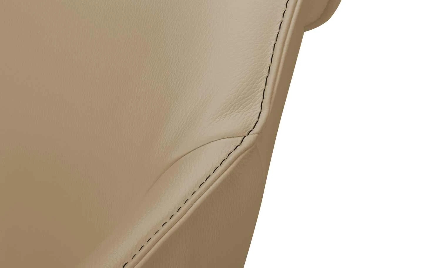 KOINOR Armlehnstuhl Dining System 1 | Sabbia (Beige) / Kontrastnaht Dunkelbraun – Bild 8